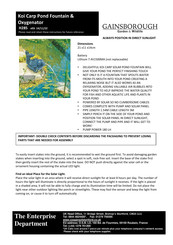 Gainsborough H285 Manual
