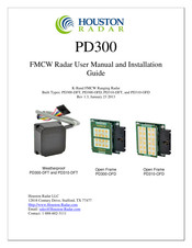 Houston Radar PD310-DFT User Manual And Installation Manual