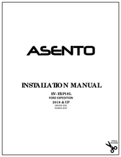 ASENTO EV-EXP18L Installation Manual