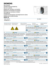 Siemens 3VA9980-0VL 0 Series Operating Instructions Manual