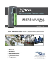 Xytronix Research & Design ControlByWeb X-16s User Manual