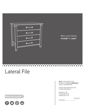 Sauder Lateral File Manual