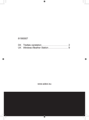 Adexi WH0270A Manual