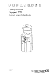 Endress+Hauser Liquiport 2000 Operating Instructions Manual