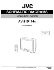 JVC AV-21D114/B Schematic Diagrams