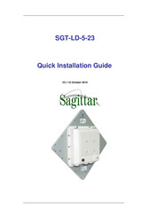 Sagittar SGT-LD-5-23 Quick Installation Manual