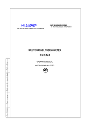 Elemer TM 5132 Operation Manual