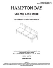 HAMPTON BAY ORLEANS FRN-801960-S-2 Use And Care Manual