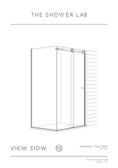 The Shower Lab VIEW 31DW Illustration Manual