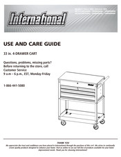 International INT33CART4GRN Use And Care Manual