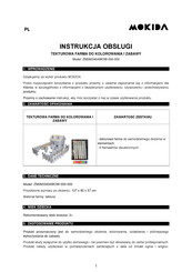 MOKIDA COLORING CARDBOARD FARM User Manual