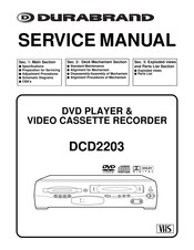 Durabrand DCD2203 Service Manual