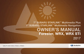 Subaru STARLINK Multimedia Plus Owner's Manual