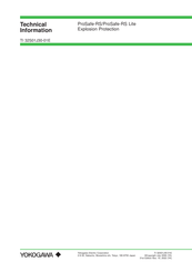 Yokogawa ProSafe-RS Technical Information