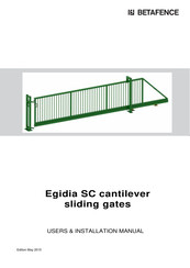 Betafence Egidia SC User And Installation Manual