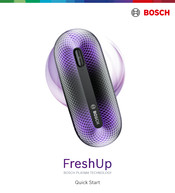Bosch FreshUp Quick Start Manual
