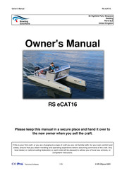 RowingSolutions RS eCAT16 Owner's Manual