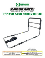 Essential Medical Supply ENDURANCE P1410R Installation Manual