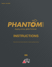 Phantom Cure Station Instructions Manual