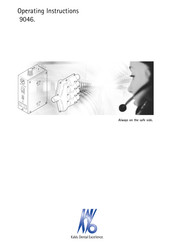 KaVo 9046 Operating Instructions Manual