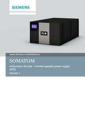 Eaton SOMATOM Instructions For Use Manual