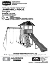 Backyard LIGHTNING RIDGE 2200159 Manual