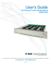 ILX Lightwave LDM-4616 User Manual