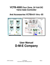 D-M-E VCTB-4000 User Manual