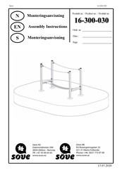 Sove 16-300-030 Assembly Instructions Manual