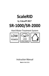 EdenPURE ScaleRID SR-2000 Instruction Manual