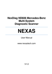 Nexas NexDiag ND606 User Manual