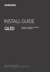 Samsung HG43Q60AAAJ Install Manual