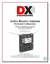 DX Engineering ARAH3-1PE Manual