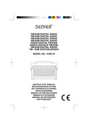 Denver DAB-24 Instruction Manual