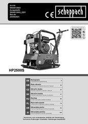 Scheppach HP2500S Translation Of Original Instruction Manual