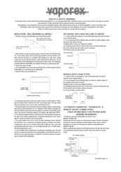 Calorex DH33AX Quick Start Manual