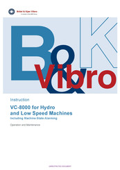 Nsk Bruel & Kjaer Vibro VC-8000 Manuals | ManualsLib