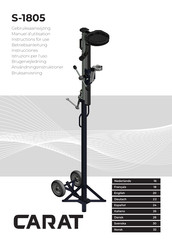 Carat S-1805 Instructions For Use Manual