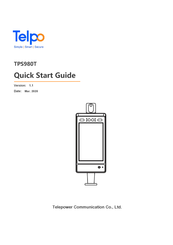 Telpo TPS980T Quick Start Manual