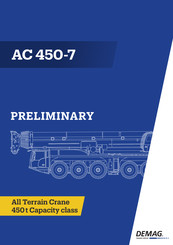 DEMAG AC 450-7 Manual