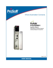 ProSoft Technology ProTalk PTQ-PDPMV1 User Manual