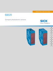 SICK GSE20 Operating Instructions Manual