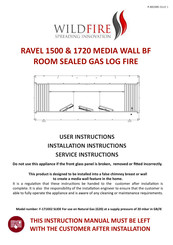 Wildfire RAVEL 1500 User Instructions