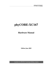 Phytec phyCORE-XC167 Hardware Manual