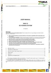 Thiele SI48-1U-16 User Manual
