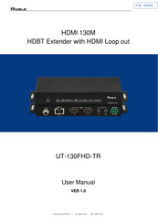 RGBLE UT-130FHD-TR User Manual