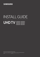 Samsung HG50AJ690YJ Install Manual