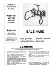 Worksaver VBH-2072 Owner's Manual