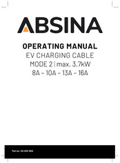 ABSINA 52-230-1002 Operating Manual