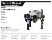 BendPak XPR-10S-168 Service Manual